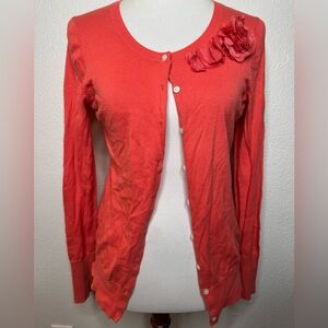 Salmon pink side medium cardigan